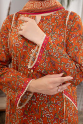 NUSL3319 Printed Lawn Suit - Unstitched 3Pc